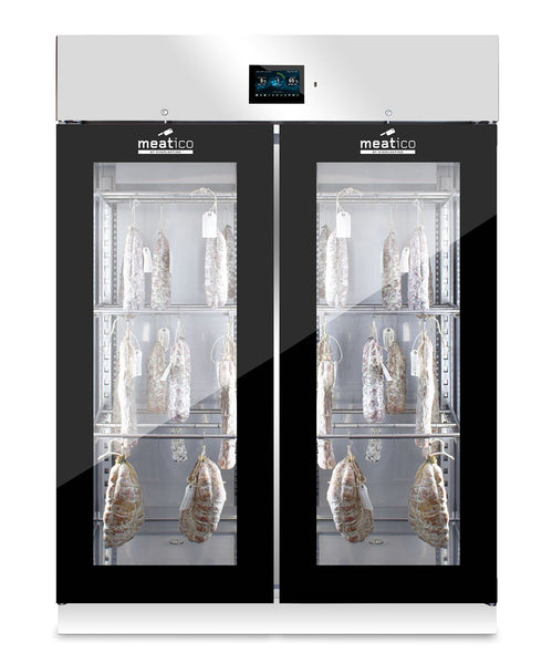 Seasoning Cabinet, Everlasting, DAE1500, Meat Dehydrator Machine, Meat Cabinet, 2 Door, Glass Door