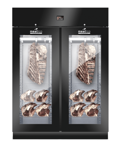 Seasoning Cabinet, Everlasting DAE1501, Meat Dehydrator Machine, Meat Cabinet, Double Door, Glass Door