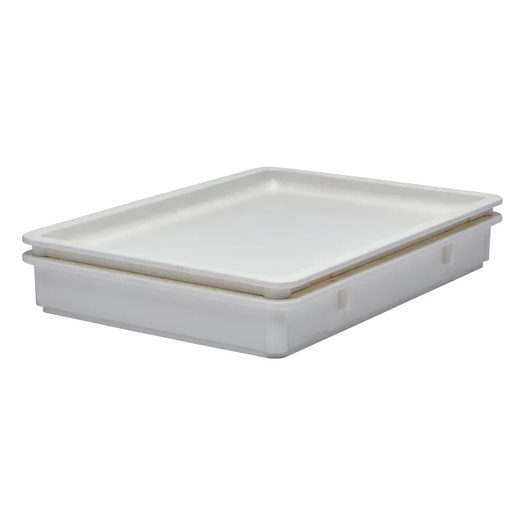 Cambro DB18263P148 I Polypropylene Pizza Dough Box I 3" Deep I Case of 6