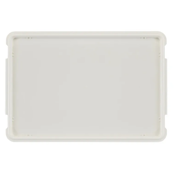Cambro DBC1826CW148 I Camwear Pizza Dough Box Cover I White I Case of 6