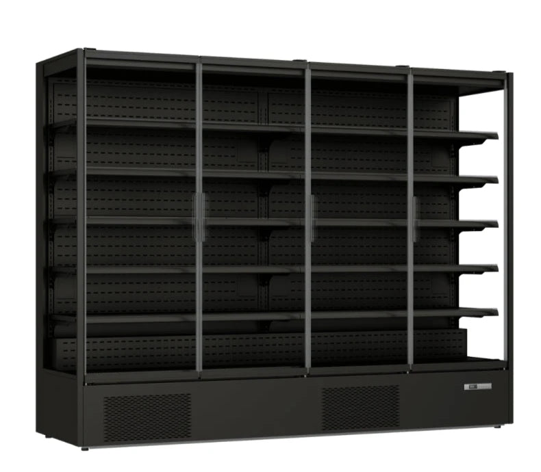 Supermarket Chiller, F.E.D, DC-250B, Thermaster, 4 Doors Chiller, Multideck Display Fridge