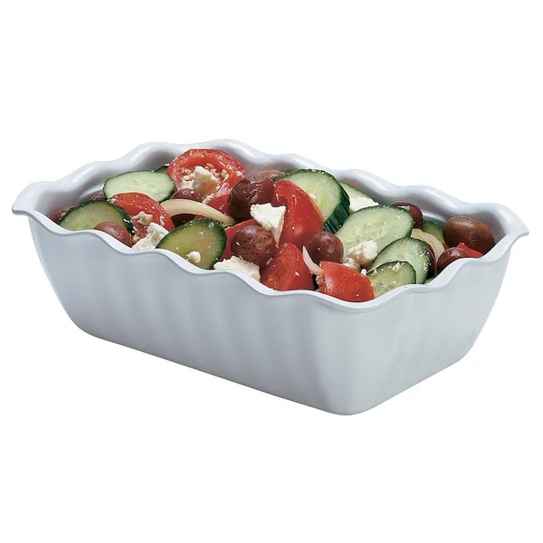 Cambro DC5148 I Deli Crocks 2.2 qt (2.0 L) I White I Case of 6