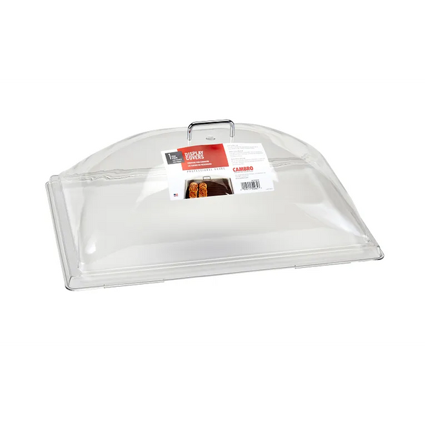 Cambro DD1826CW135 I Camwear Rectangular Dome Cover I 18" x 26" I Clear