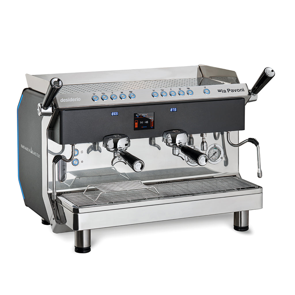 La Pavoni Professional DESIDERIO2VNEU Desirderio Black 2-Group Coffee Machine
