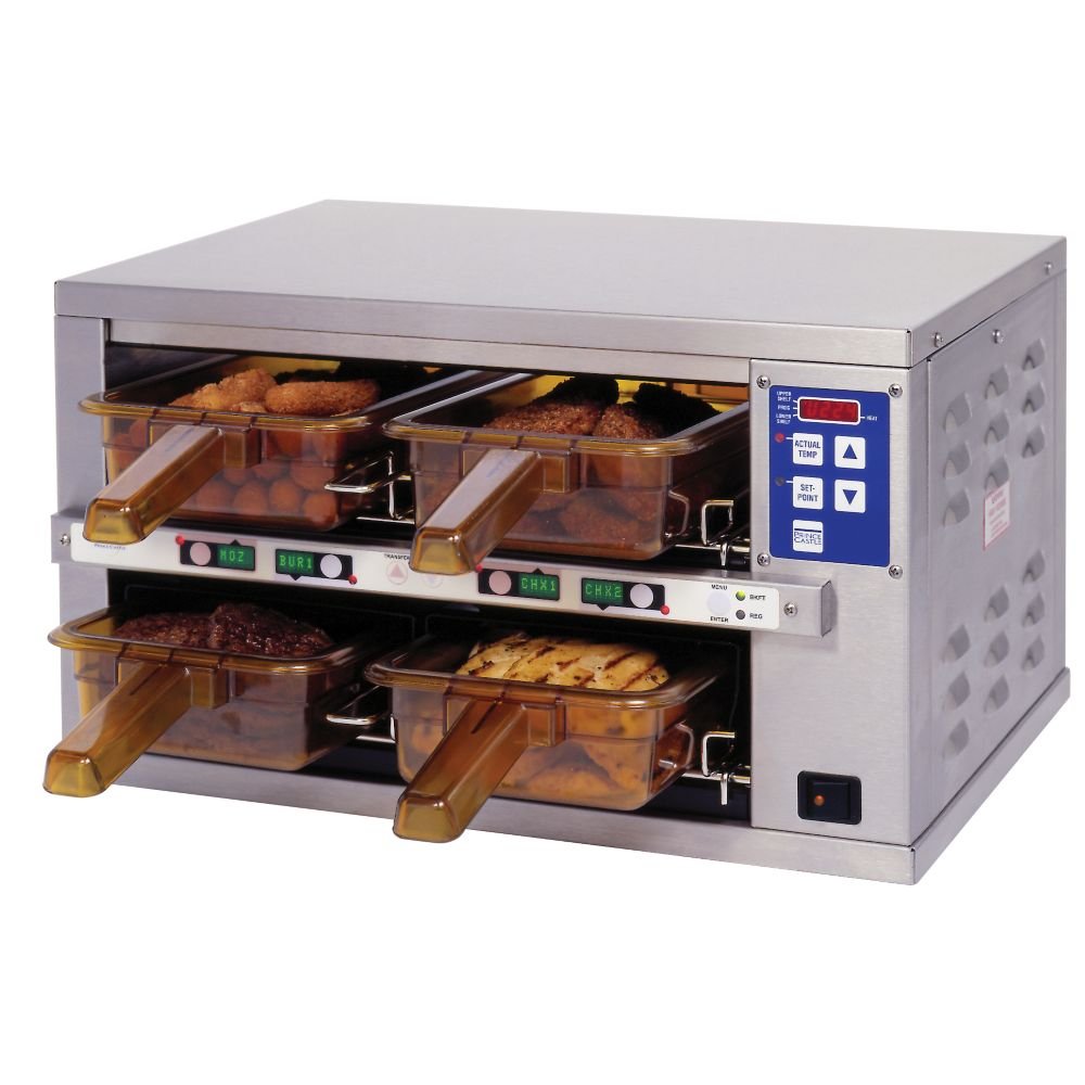 Prince Castle DHB2SS-20 | Dedicated Holding Bins | Single Sided Model | 4 Pans