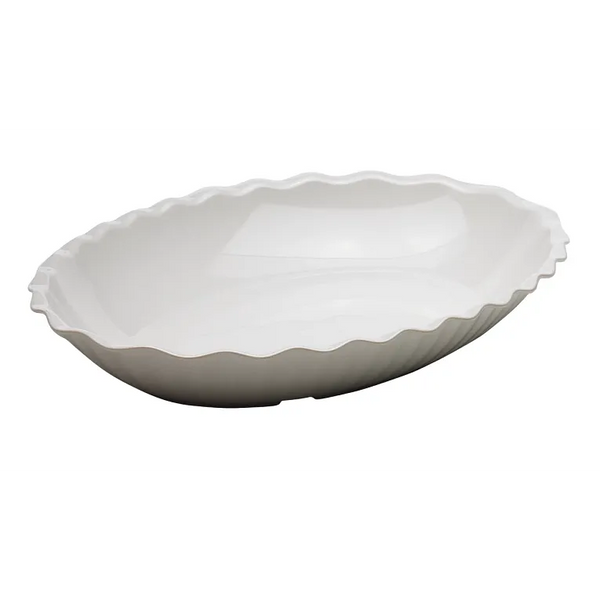 Cambro DP15148 I Oval Deli Platter 3.4 qt (3.2 L) I White I Case of 6
