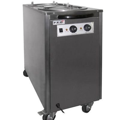 F.E.D DR-2E I 2 Plate I Mobile I Plate Lowerator I Heated Plate Dispenser
