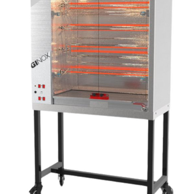 Doregrill GI4-E | Ginox 4 Stainless Steel | Electric Rotisserie 4 Spits