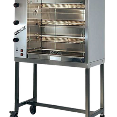Doregrill GI4-G | Ginox 4 Stainless Steel | Gas Rotisserie 4 Spits