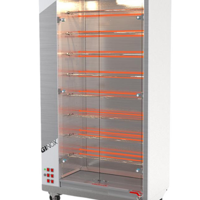 Doregrill GI8-E | Ginox 8 Stainless Steel | Electric Rotisserie 8 Spits