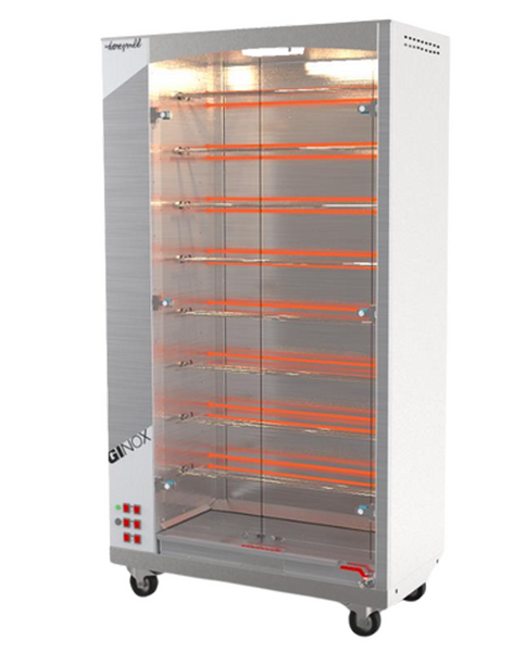 Doregrill GI8-E | Ginox 8 Stainless Steel | Electric Rotisserie 8 Spits