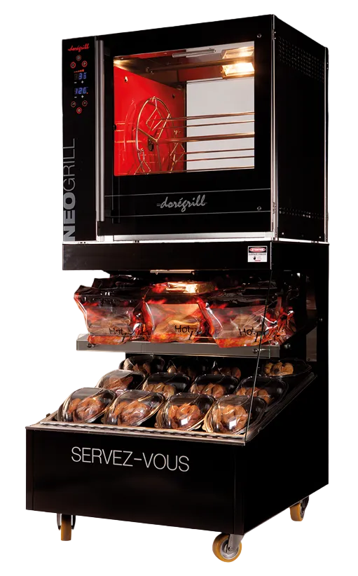 Doregrill NEOL | Rotisserie Oven | + Self-Service Display