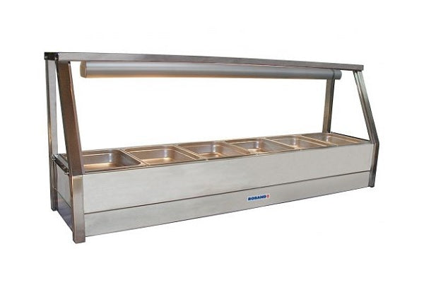 Roband E16RD |Single Row | Straight Glass | Hot Bain Marie | Hot Food Display Bar