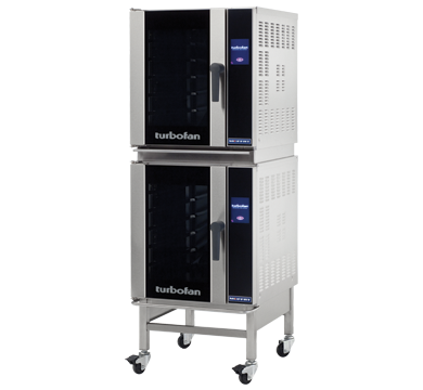 Turbofan E33T5/2C I Full Size Tray I Digital I Double Stacked I Oven I Electric Convection Oven I With Castor Base Stand