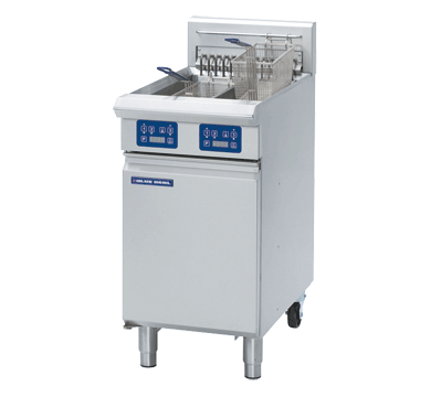 Deep Fryer, Blue Seal, E44E, Twin Pan, Electric