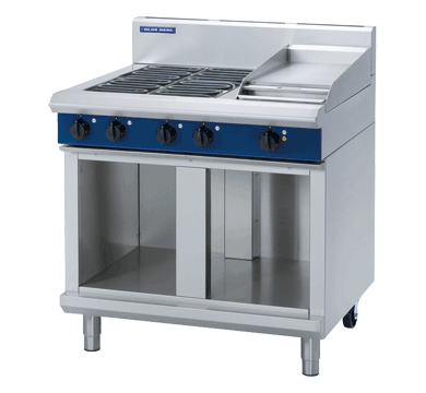 Cooktop, Blue Seal, E516C-CB, Electric, Cabinet Base, Griddle Plate