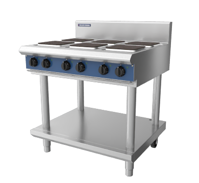 Cooktop, Blue Seal, E516D-LS, Leg Stand, Sealed Hobs, Electric