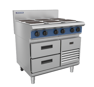 Cooktop, Blue Seal, E516S-RB, Fridge Base, Sealed Hobs, Electric