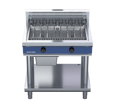 Blue Seal E596D-LS | 900mm | Electric Chargrill | Leg Stand