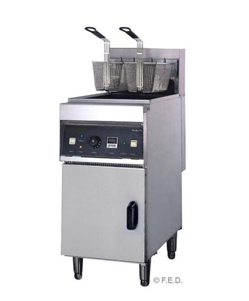 Deep Fryer, F.E.D, EF-28LE, Frymax, Electric, Fryer, 2 Basket, 28L
