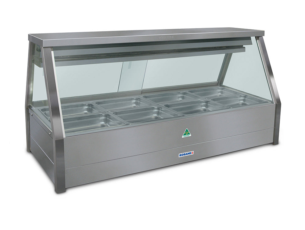 Roband EFX24RD | Straight Glass | Refrigerated Cold Plate | Refrigerated Salad Bar