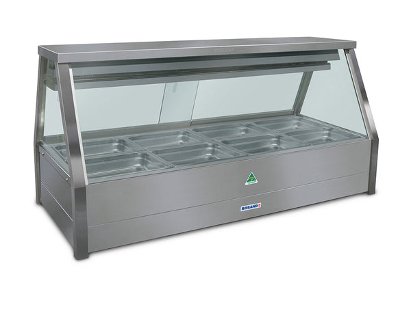 Roband EFX24RD | Straight Glass | Refrigerated Cold Plate | Refrigerated Salad Bar