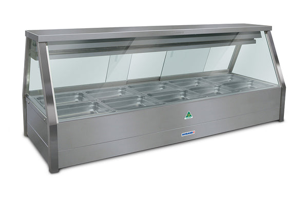 Roband EFX25RD | Straight Glass | Refrigerated Cold Plate | Refrigerated Salad Bar