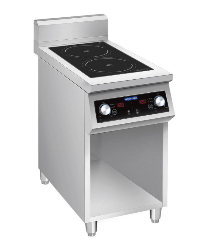 Induction Cooktop, F.E.D, EIC9-400P, 2 Burner, with Splashback
