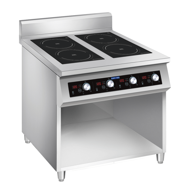 Induction Cooktop, F.E.D, EIC9-800P, 4 Burner, with Splashback