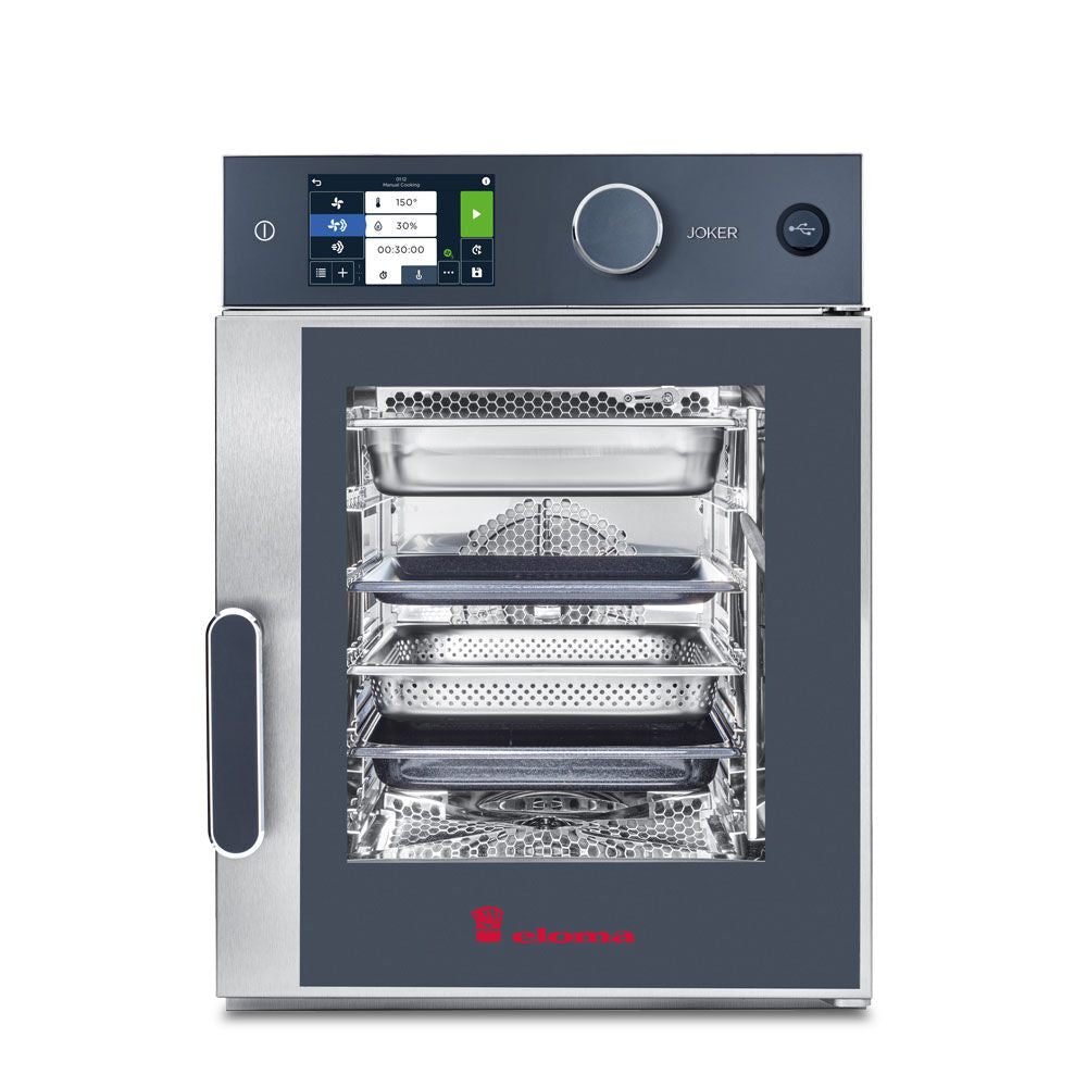 Skanos EL-615-380-752-3A Eloma Joker 6-11 MultiTouch Electric Combi Oven | Right Hinged | Side Control | Hand Shower | 6 x GN 1/1