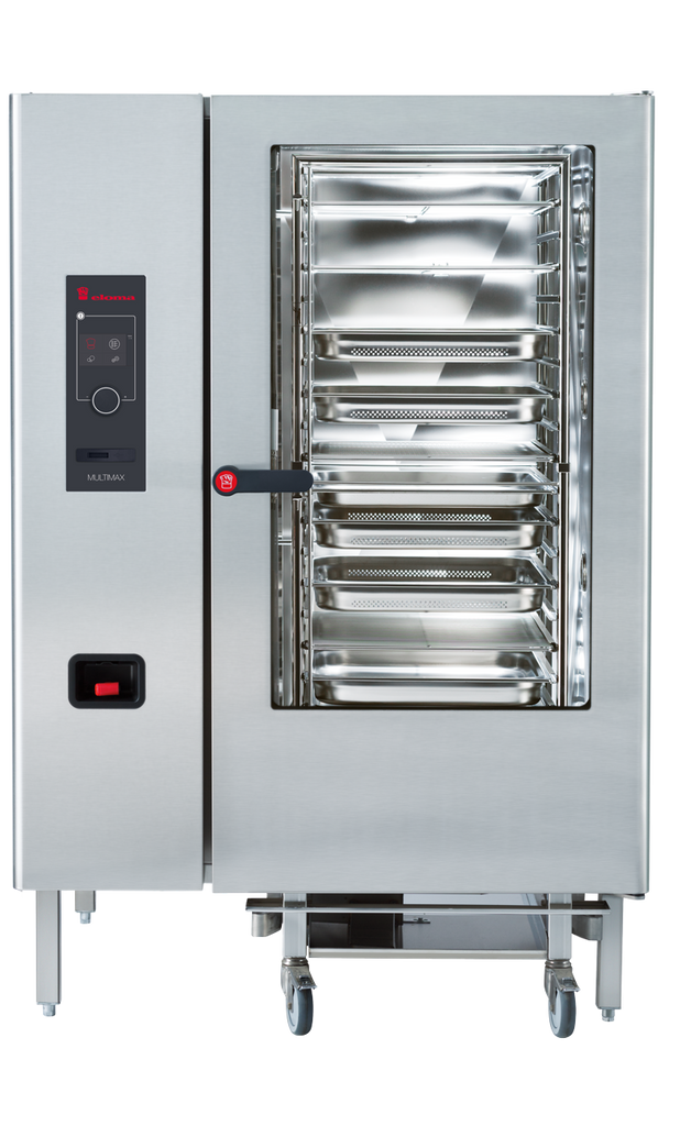 Electric Combi Oven, Eloma EL2103001-2X-3A, MultiMax 20 -11, Right Angle Hinge, Combi Steaming Oven, Steaming Oven, Combi Steamer