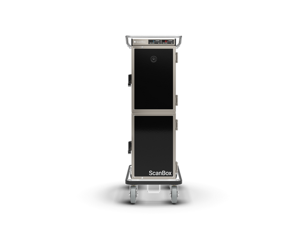 Skanos ELCCF66 ScanBox Ergo Line Combo Hot & Cold Food Transport Cart | 6 + 6 GN 1/1 | 520W