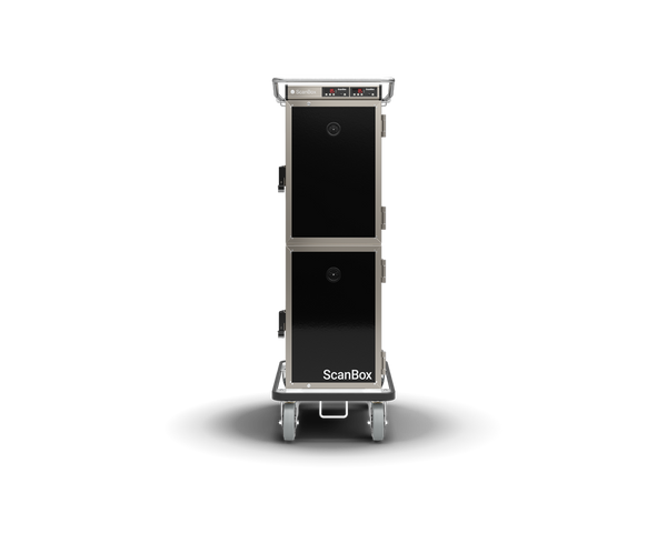Skanos ELCFF66 ScanBox Ergo Line Combo Heated Food Transport Cart | 6 + 6 GN 1/1 | 770W