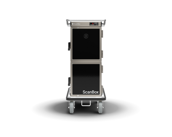 Skanos ELCNF44 ScanBox Ergo Line Combo Hot & Insulated Food Transport Cart | 4 + 4 GN 1/1 | 385W