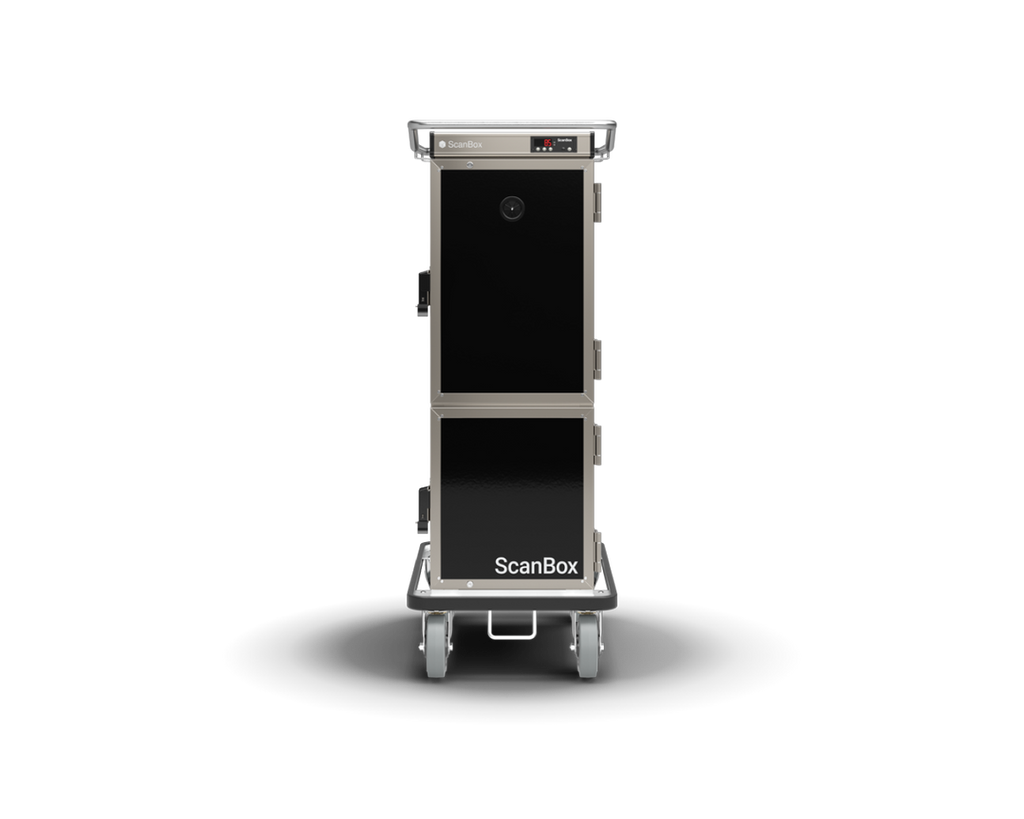Skanos ELCNF46 ScanBox Ergo Line Combo Hot & Insulated Food Transport Cart | 4 + 6 GN 1/1 | 385W