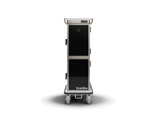 Skanos ELCNF66 ScanBox Ergo Line Combo Hot & Insulated Food Transport Cart | 6 + 6 GN 1/1 | 385W