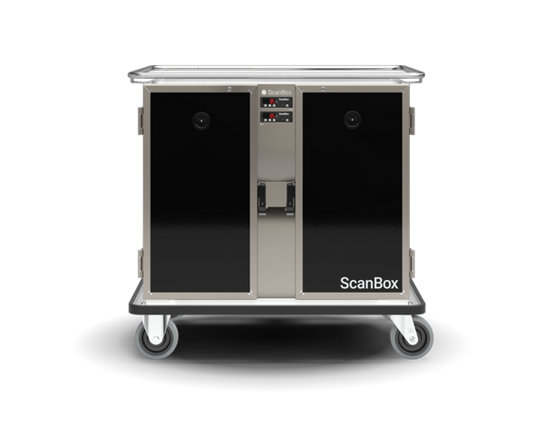 Skanos ELDFF08 ScanBox Ergo Line Duo Heated Food Transport Cart | 8 + 8 GN 1/1 | 1400W