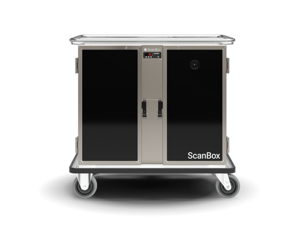 Skanos ELDNF08 ScanBox Ergo Line Duo Hot & Insulated Food Transport Cart | 8 + 8 GN 1/1 | 700W