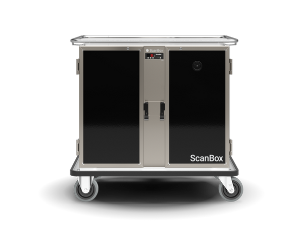 Skanos ELDNF08 ScanBox Ergo Line Duo Hot & Insulated Food Transport Cart | 8 + 8 GN 1/1 | 700W