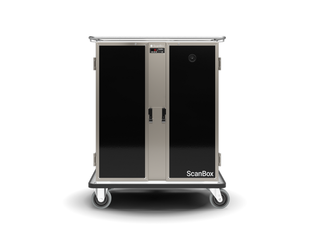Skanos ELDNF10 ScanBox Ergo Line Duo Hot & Insulated Food Transport Cart | 10 + 10 GN 1/1 | 700W