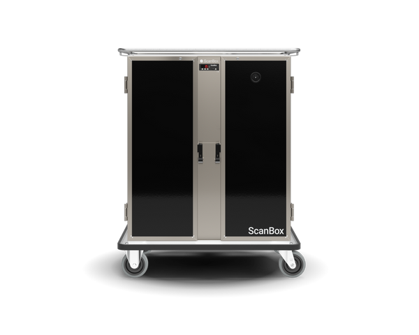Skanos ELDNF10 ScanBox Ergo Line Duo Hot & Insulated Food Transport Cart | 10 + 10 GN 1/1 | 700W