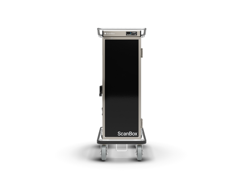 Skanos ELSCC12 ScanBox Ergo Line CC12 Refrigerated Food Transport Cart | 12 x GN 1/1 | 135W