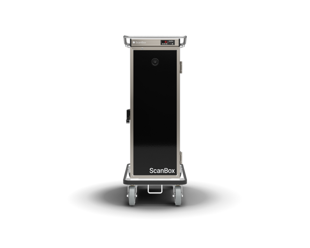 Skanos ELSHF12 ScanBox Ergo Line HF12 Heated Food Transport Cart | 12 x GN 1/1 | 1000W