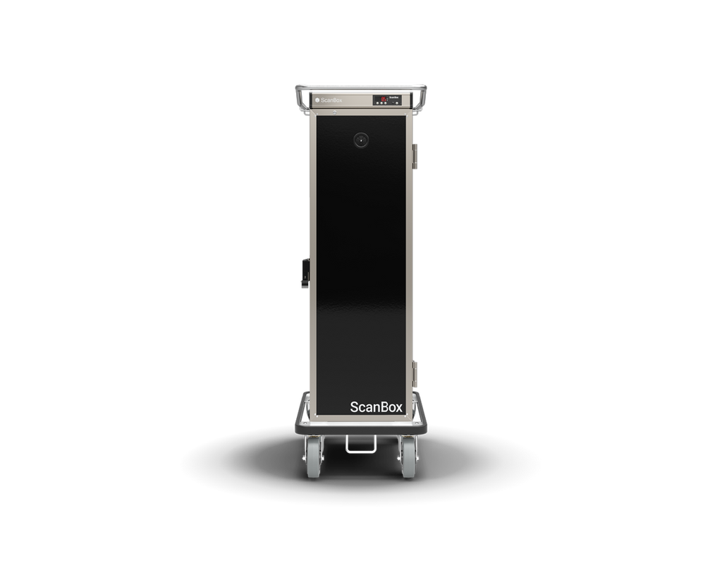 Skanos ELSHF14 ScanBox Ergo Line HF14 Heated Food Transport Cart | 14 x GN 1/1 | 1000W