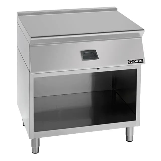 Giorik EN94CG |800mm Wide | with Drawer | On Open Base | Stainless Steel | Ambient Work Top | Worktop 
