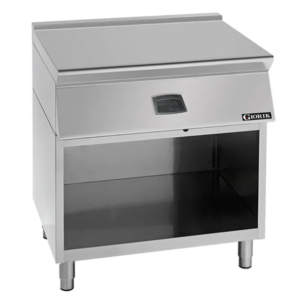 Giorik EN94CG |800mm Wide | with Drawer | On Open Base | Stainless Steel | Ambient Work Top | Worktop 
