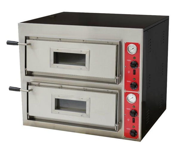 F.E.D EP-2E Black Panther I Industrial Pizza Oven I Pizza Oven I Double Deck Pizza Oven I Deck Oven
