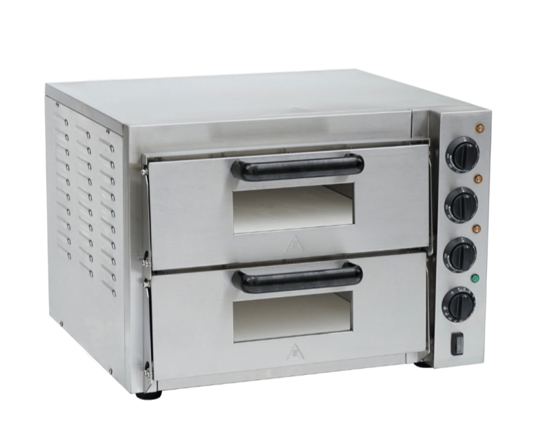 Double Deck Pizza Oven, F.E.D EP-2T/15, BakerMax, Compact, Countertop Oven