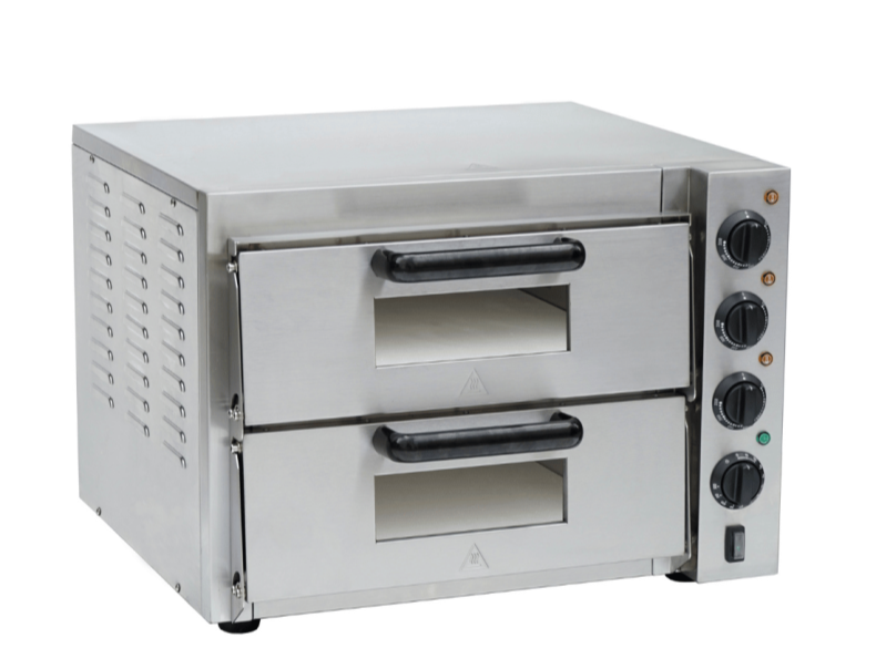 Double Deck Pizza Oven, F.E.D EP-2T, BakerMax, Compact, Countertop Oven