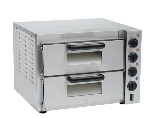 Double Deck Pizza Oven, F.E.D EP-2T, BakerMax, Compact, Countertop Oven